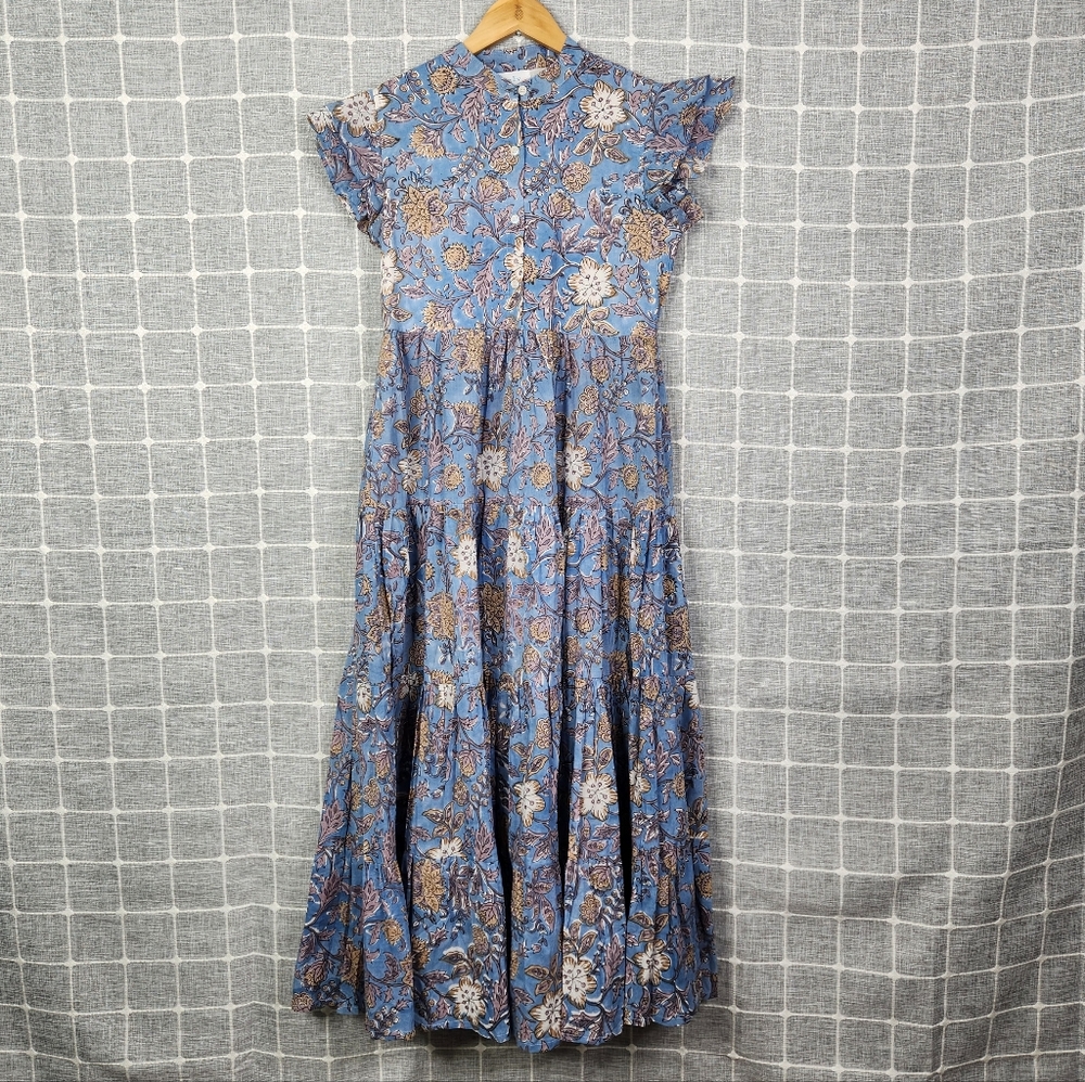 Blue Floral Maxi Dress - Brand Unspecified
